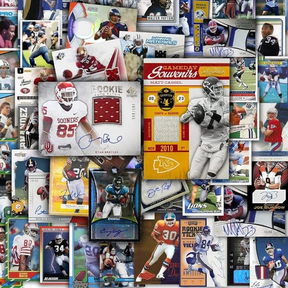 More! lbs of Sports trading cards, football, basketball , etc. all cased cards! - Picture 3 of 6